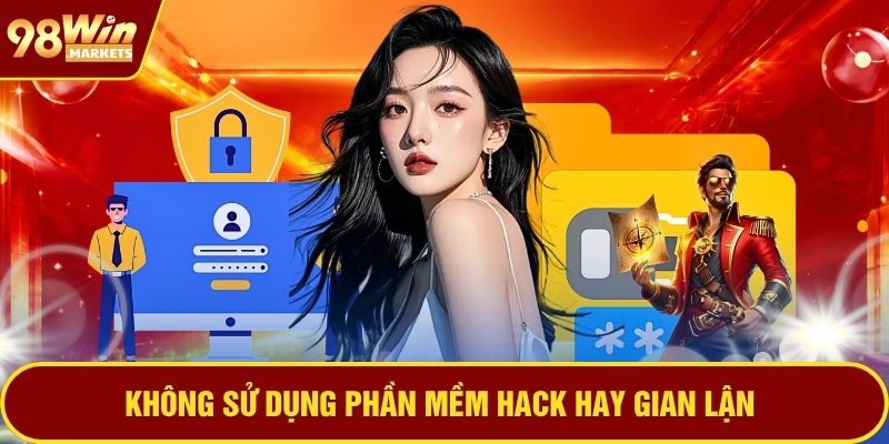 Không sử dụng phần mềm hack hay gian lận